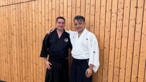 Lionel Reynaud avec Luciano Morgenstern